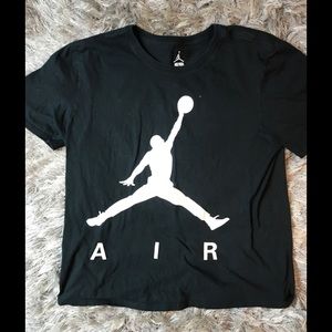 ♻️Nike Air Jordan Youth Boys Half Sleeve Shirt